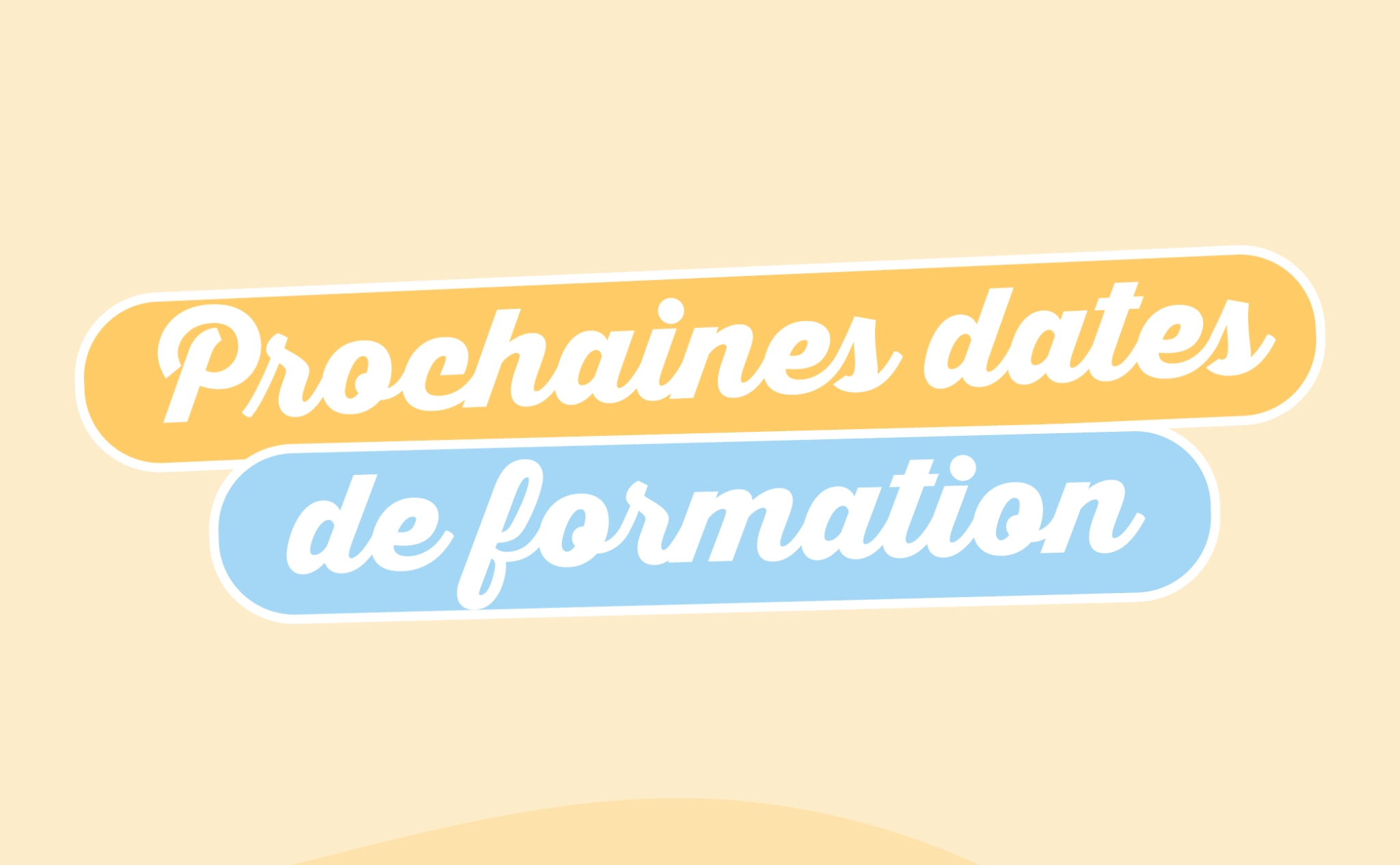 Découvrez le programme de formations du 2nd semestre 2026 !